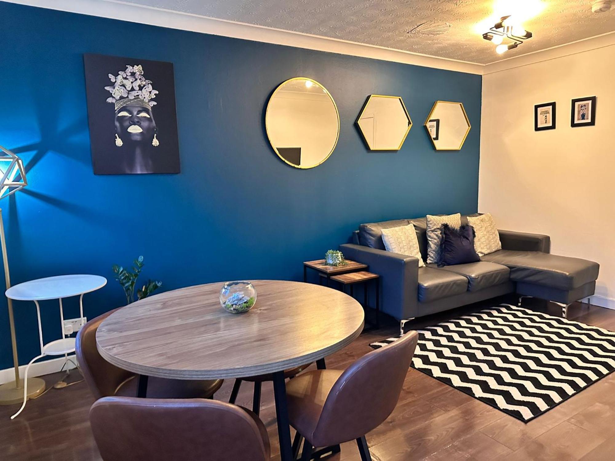 Brightcentral Apartment With Parking Glasgow Luaran gambar